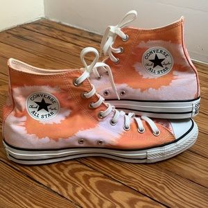 🆕 Converse CTAS High Top ‘Summer Wave' Amber Ochre Vintage White Men's 11.5